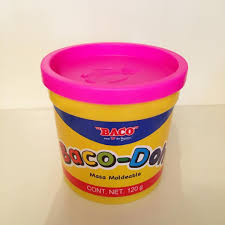 MASA P/MODELAR ROSA FLO. 120GR  BACO-DOH