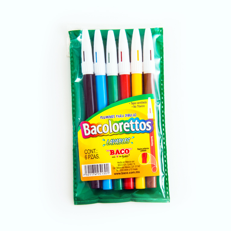 PLUMIN LAV. BACOLORETO  C/06  BLT   BACO