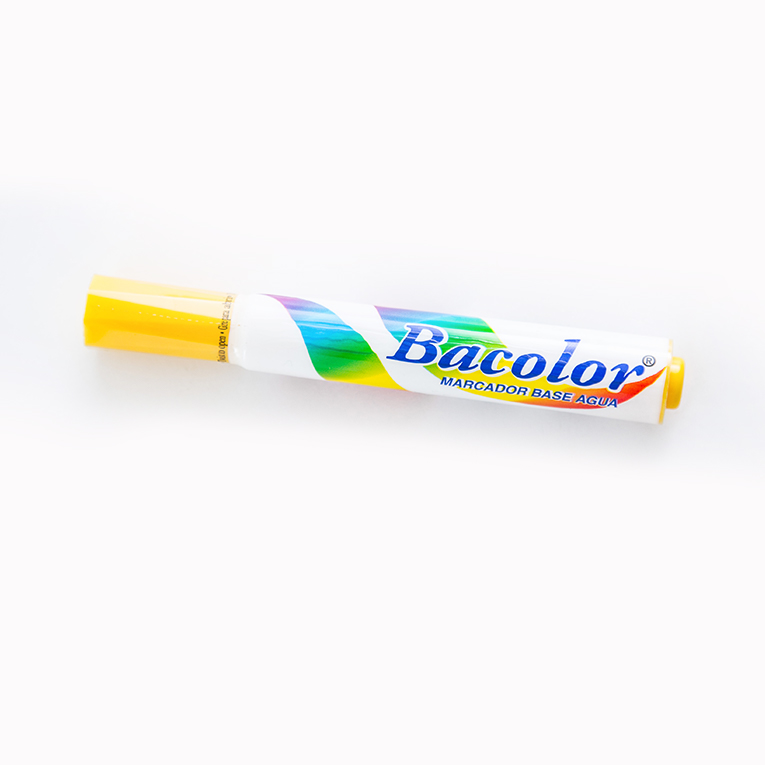 MARCADOR AGUA BACOLOR AMARILLO      BACO