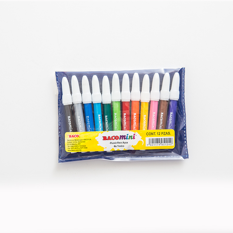 PLUMIN LAV. BACO MINI   C/12        BACO