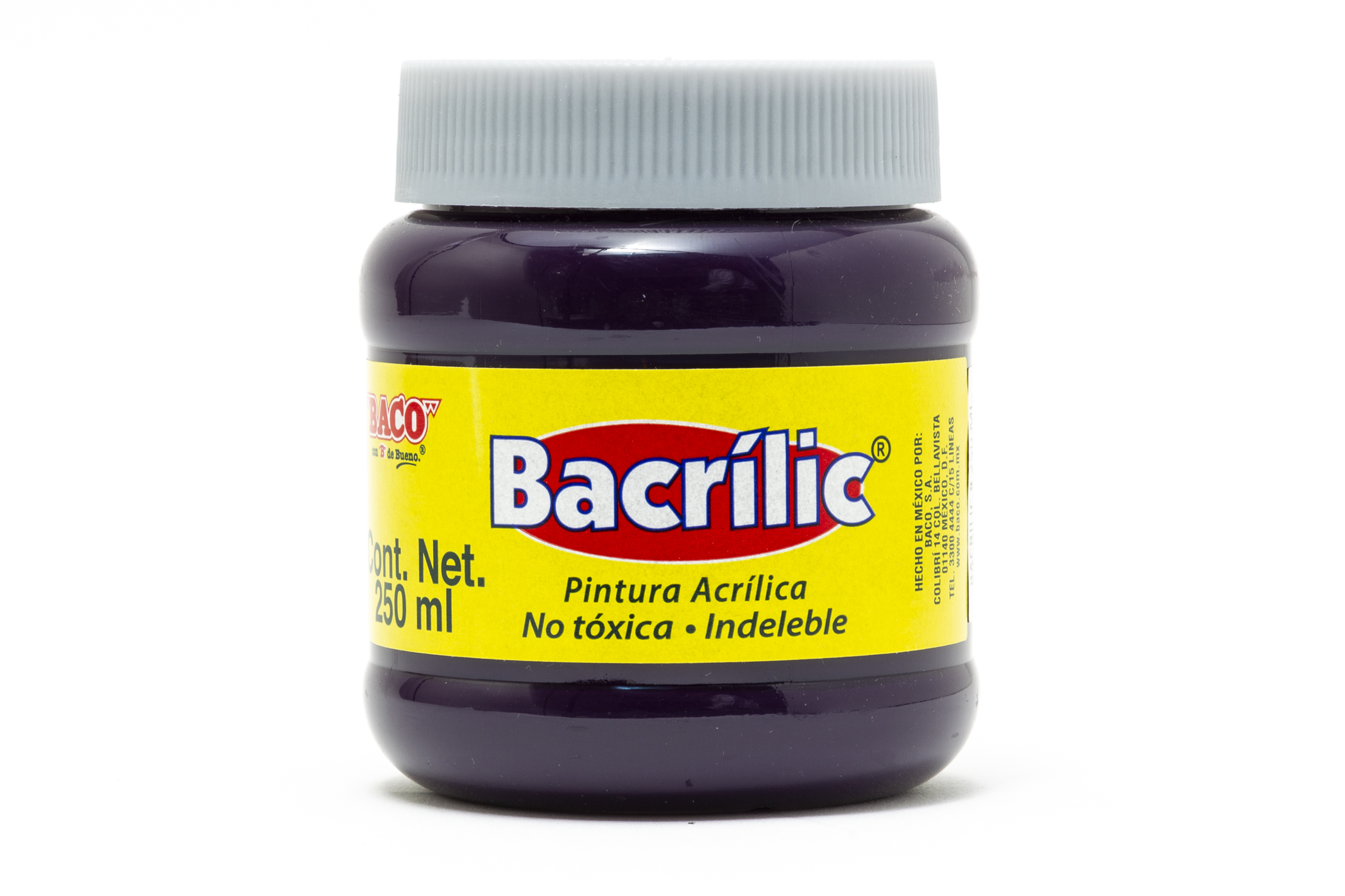 PINTURA ACRILICA 250ML VIOLETA  360 BACO