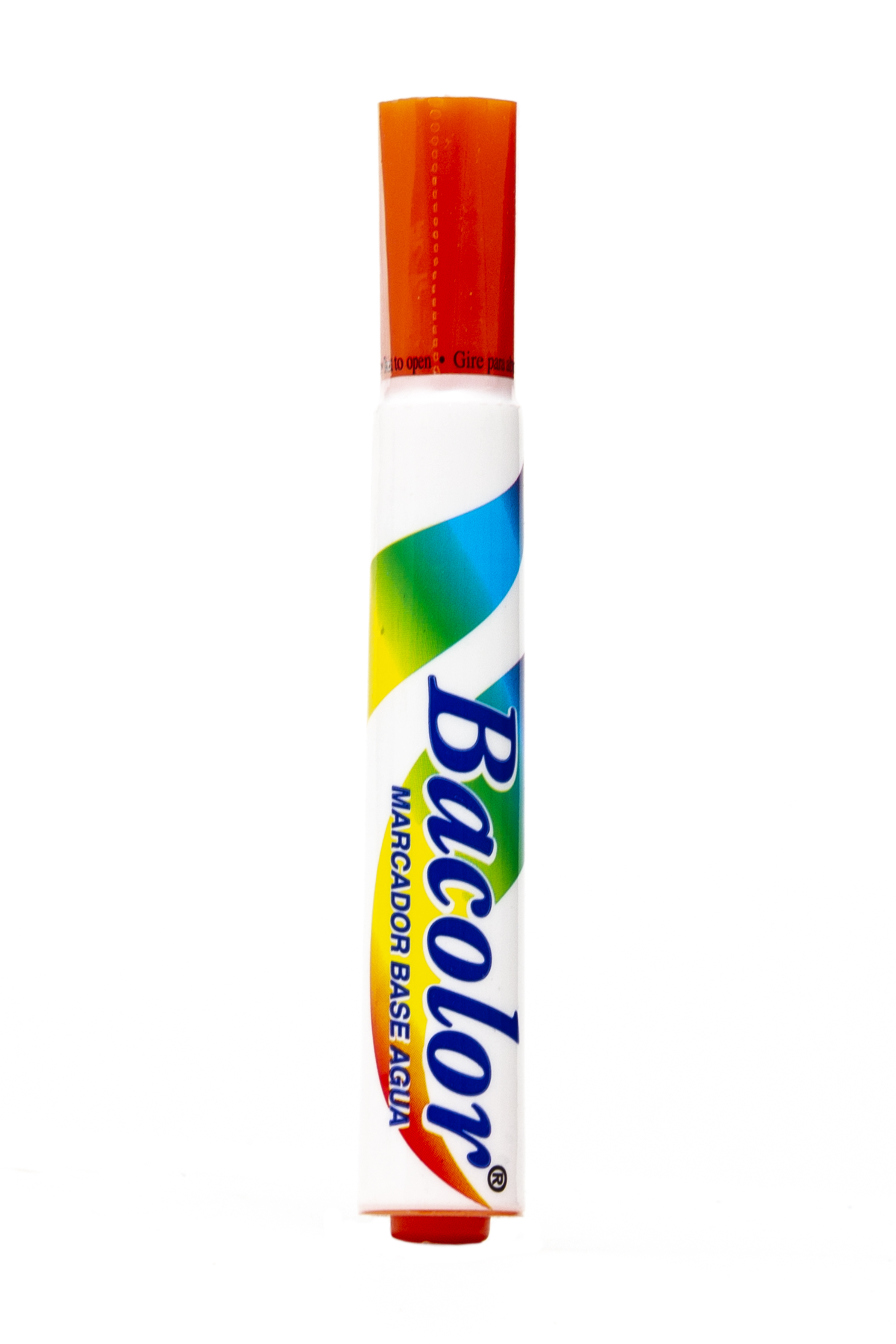 MARCADOR AGUA BACOLOR NARANJA       BACO