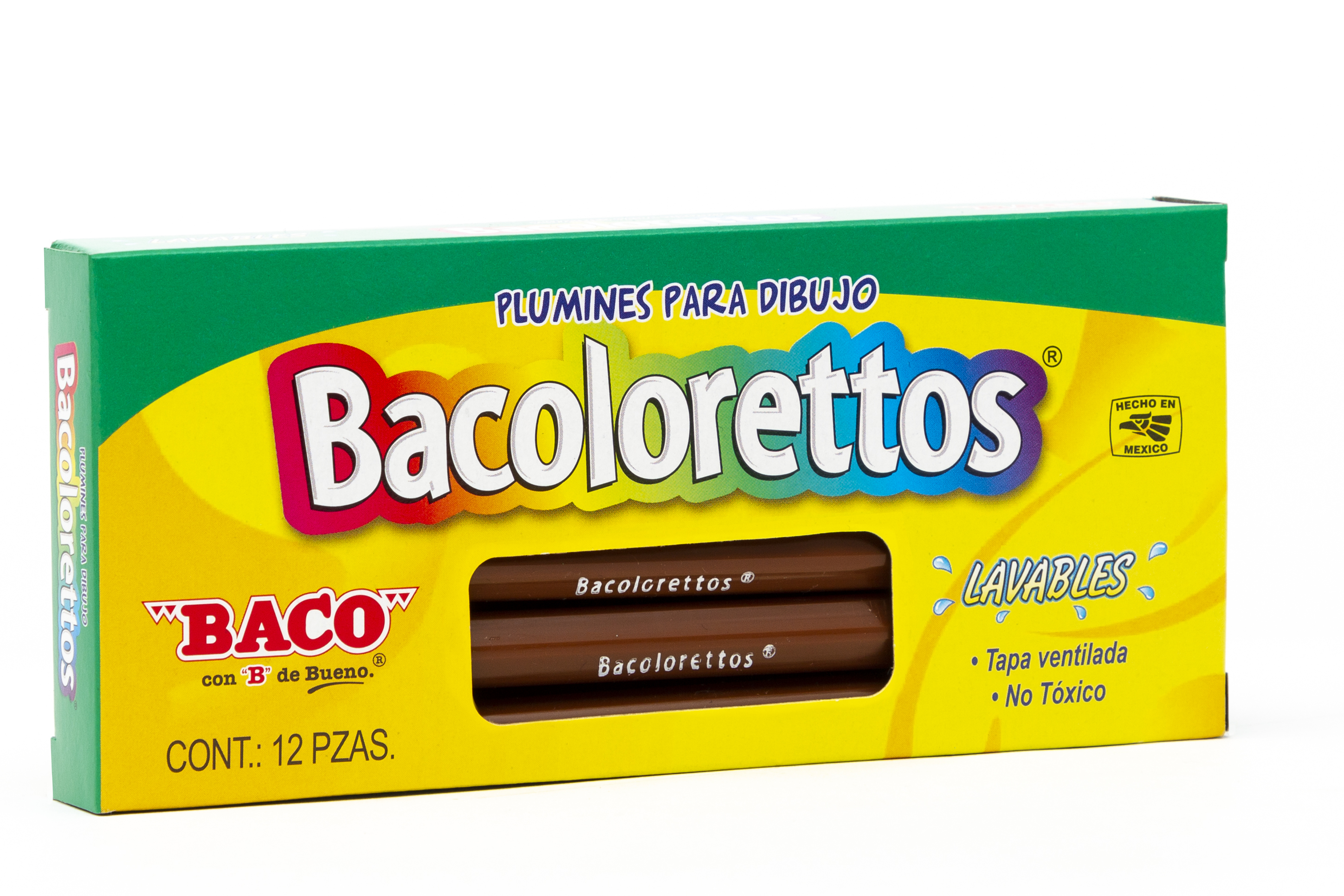 PLUMIN LAV. BACOLORETO CAFE  C/012  BACO