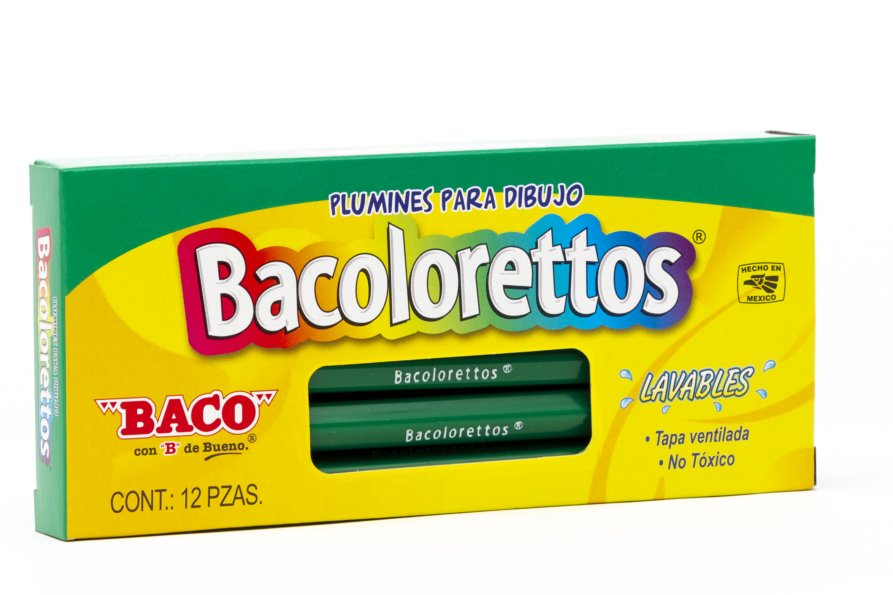 PLUMIN LAV. BACOLORETO VD.OB.C/012  BACO