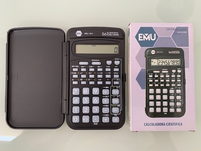 CALCULADORA CIENT. 10 DIG. EMU-107A  EMU