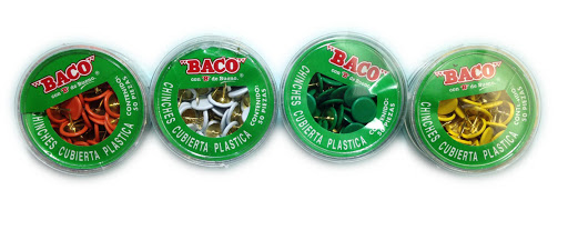 CHINCHETA VERDE CLARO   C/100       BACO
