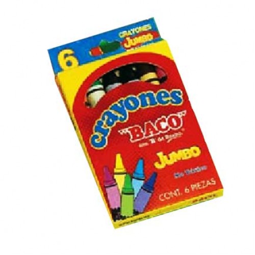 CRAYON STD C/06 COLORES             BACO