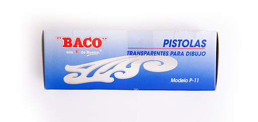 CURVA PISTOLA TRANSP. P/DIBUJO P-11 BACO