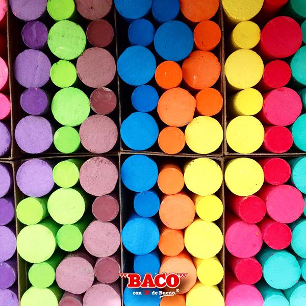 GIS COLORES MOLDEADO          C/100 BACO