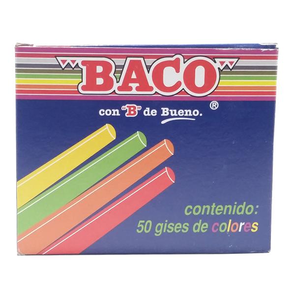 GIS COLORES MOLDEADO          C/050 BACO