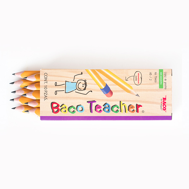 LAPIZ # 2   ENTRENADOR TRIAN.C/10   BACO