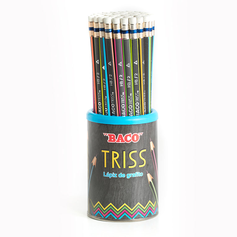 LAPIZ # 2   BACOTRISS  C/72 TRIANG. BACO