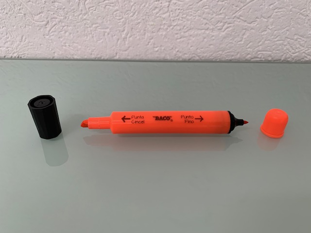 MARCATEXTO DP  116 NARANJA          BACO