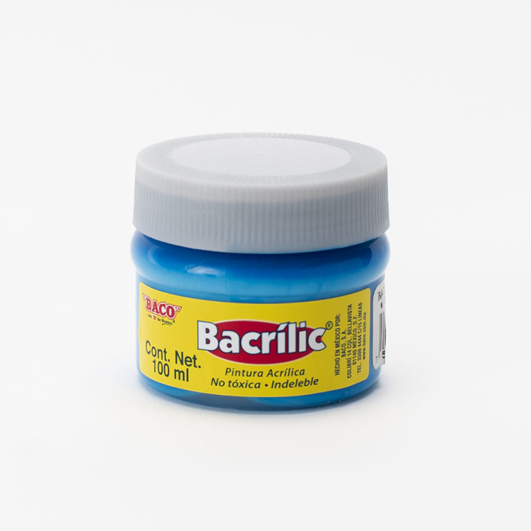 PINTURA ACRILICA 100ML ROJO OXI.356 BACO 962529 (ROJO OXIDO)