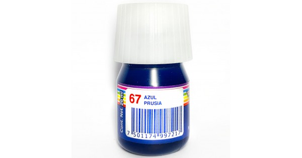 PINTURA CARTEL  20ML AZL.PRUS.C/10  BACO