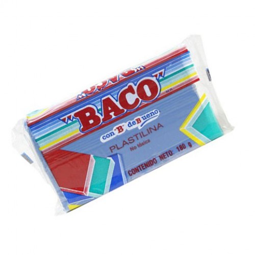 PLASTILINA MARQUETA AGUA            BACO