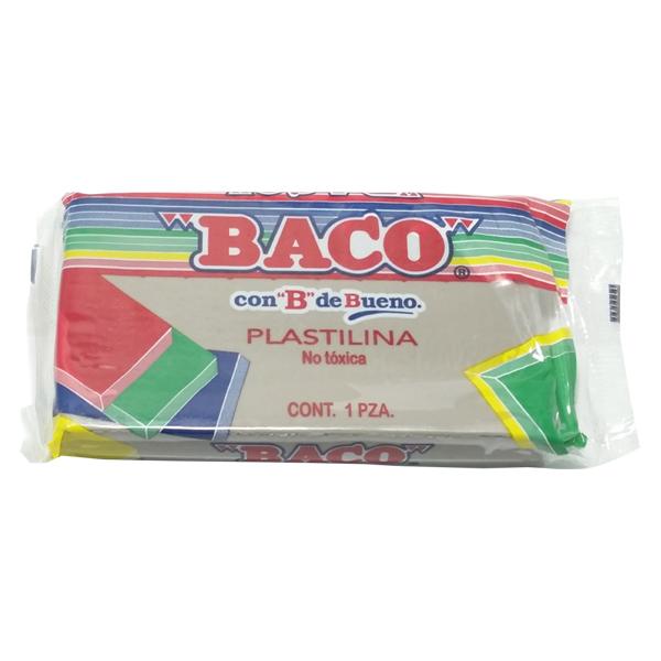 PLASTILINA MARQUETA GRIS            BACO