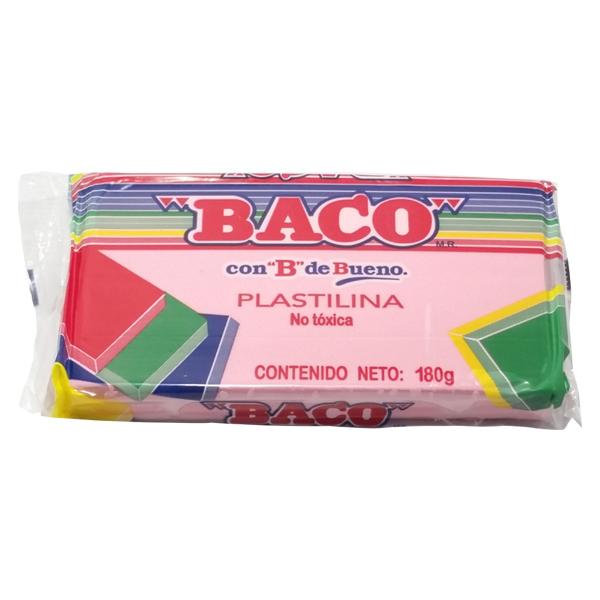 PLASTILINA MARQUETA ROSA            BACO