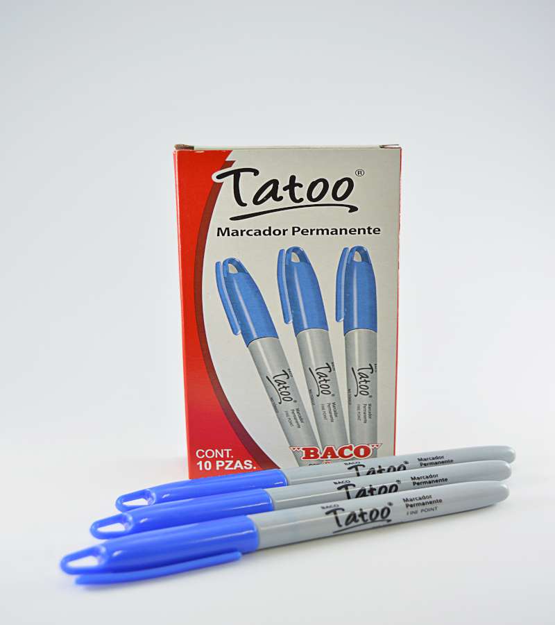 MARCADOR PERMANENT. PF BACO AZUL