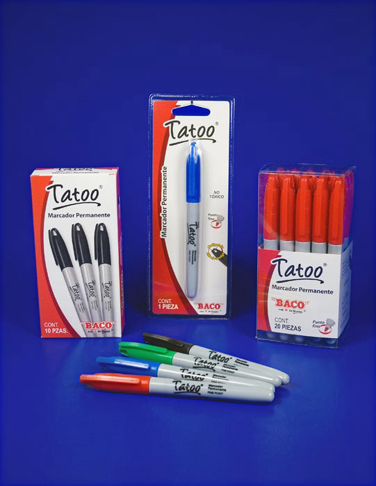 MARCADOR PERMANENT. PF BACO AZUL CLARO