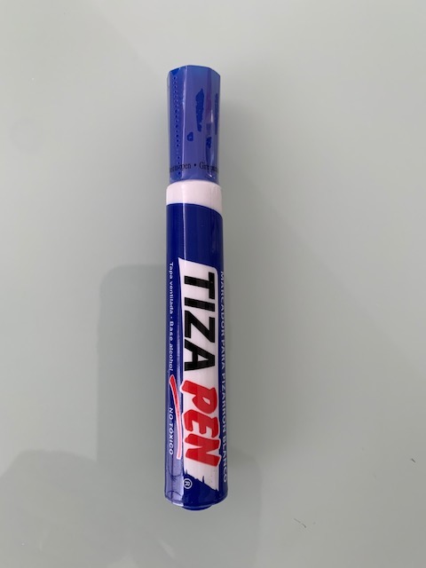 MARCADOR P/PIZARRON AZUL  (PLAST)   BACO