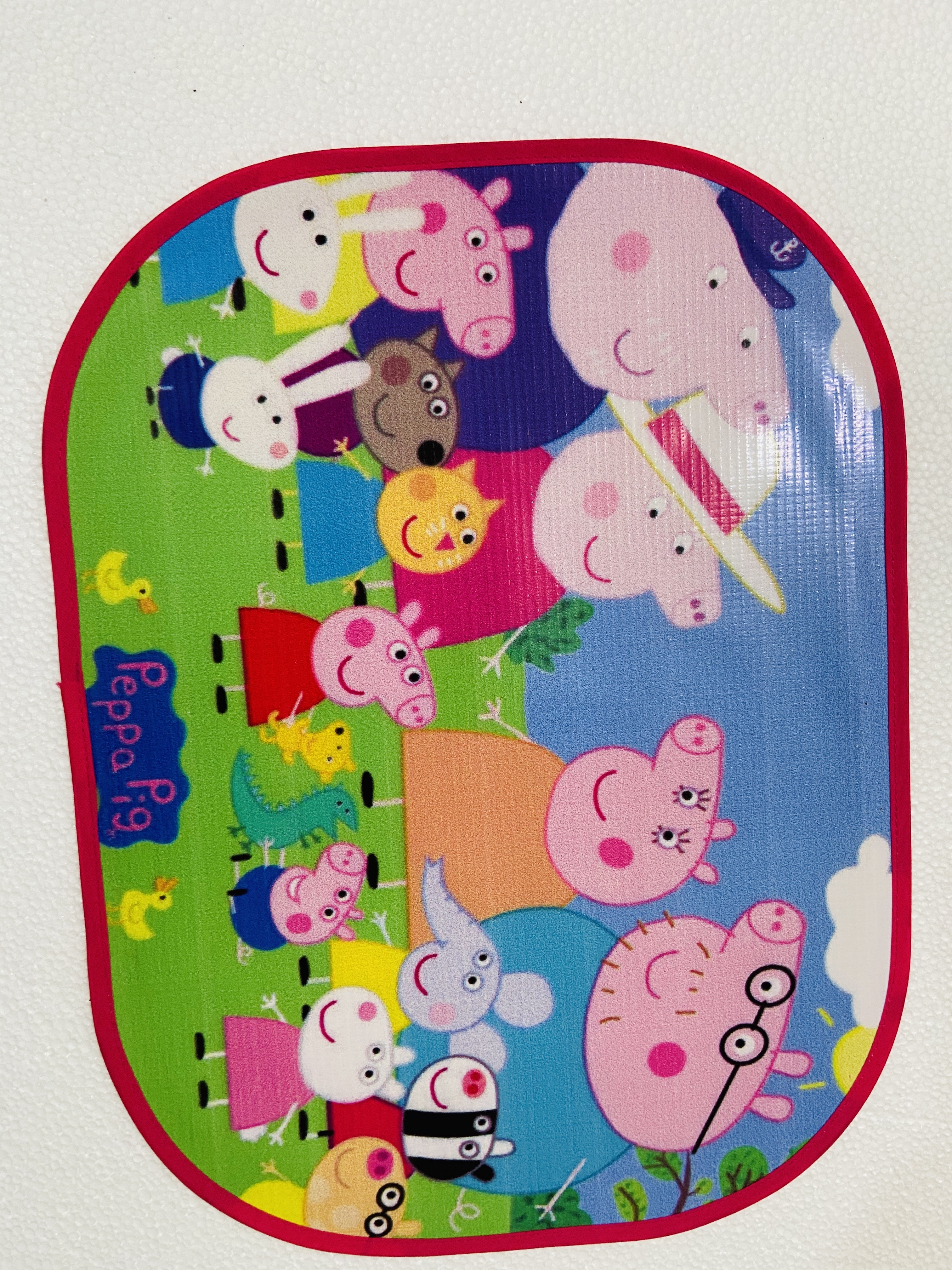 TAPETE PLAST. P/ALIMENTOS PEPPA PIG
