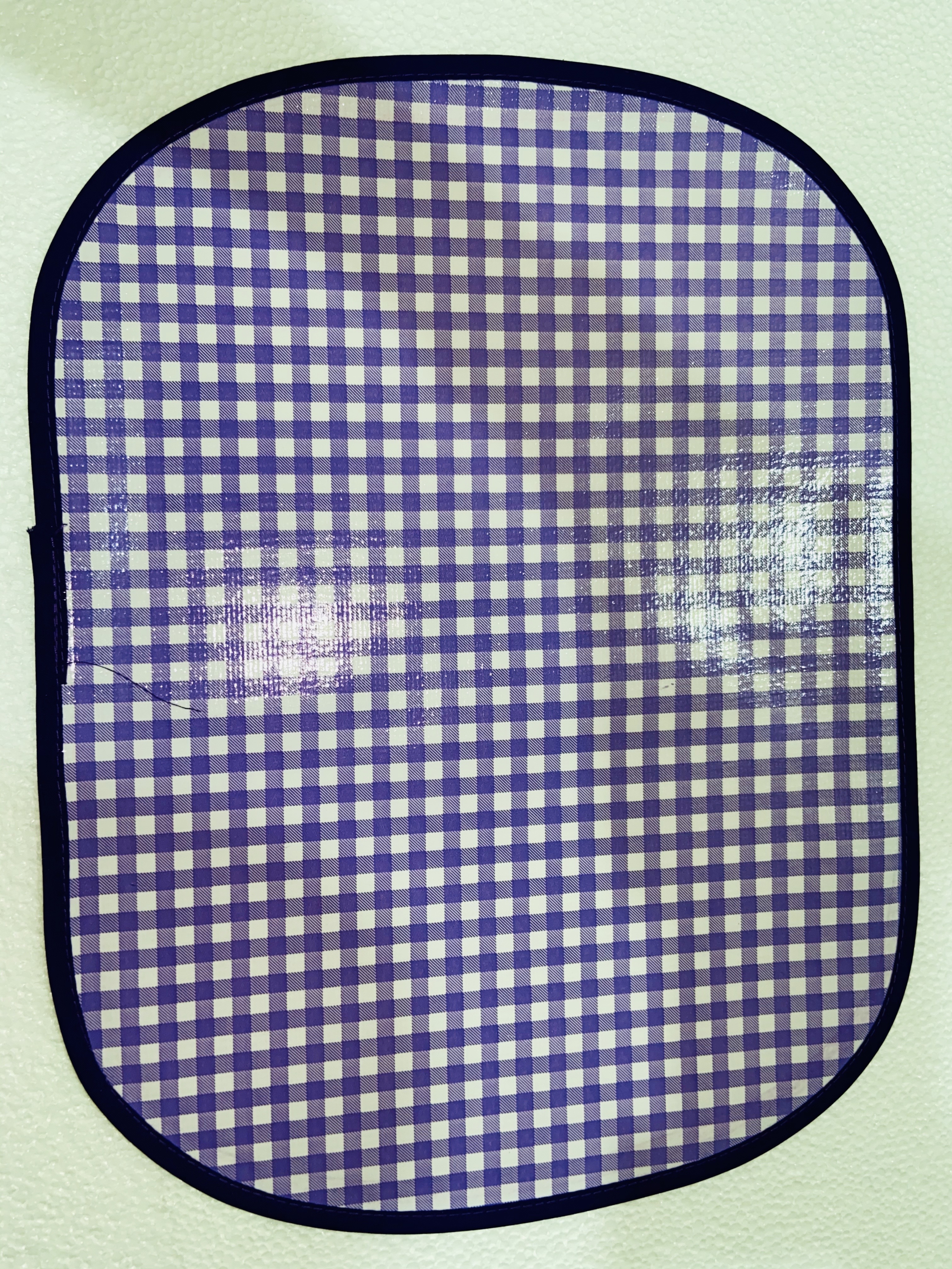 TAPETE PLAST. P/ALIMENTOS AZL R. CUADRIT