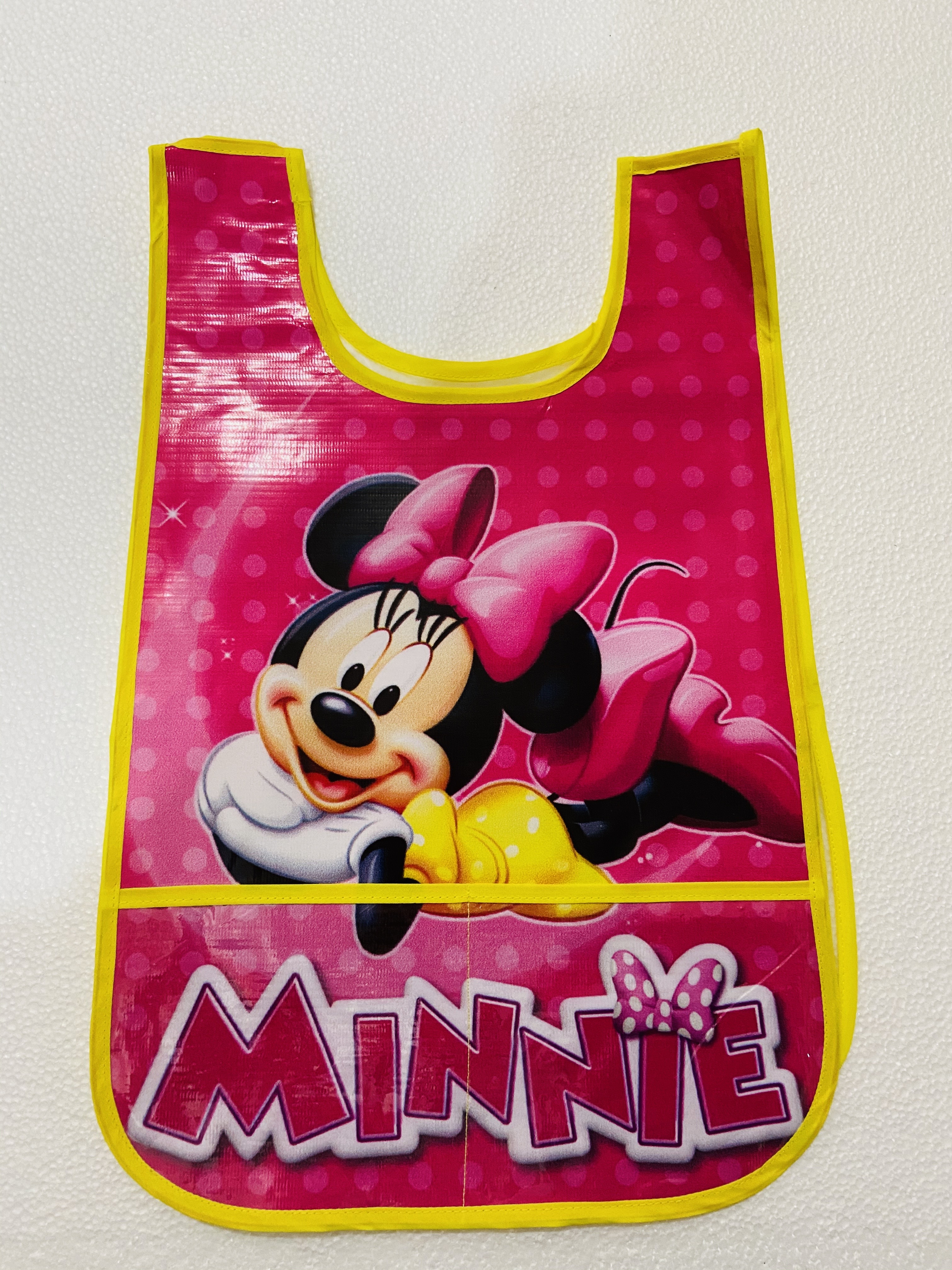 MANDIL INFANTIL PLAST.T/CAMIS.MINNIE MOU