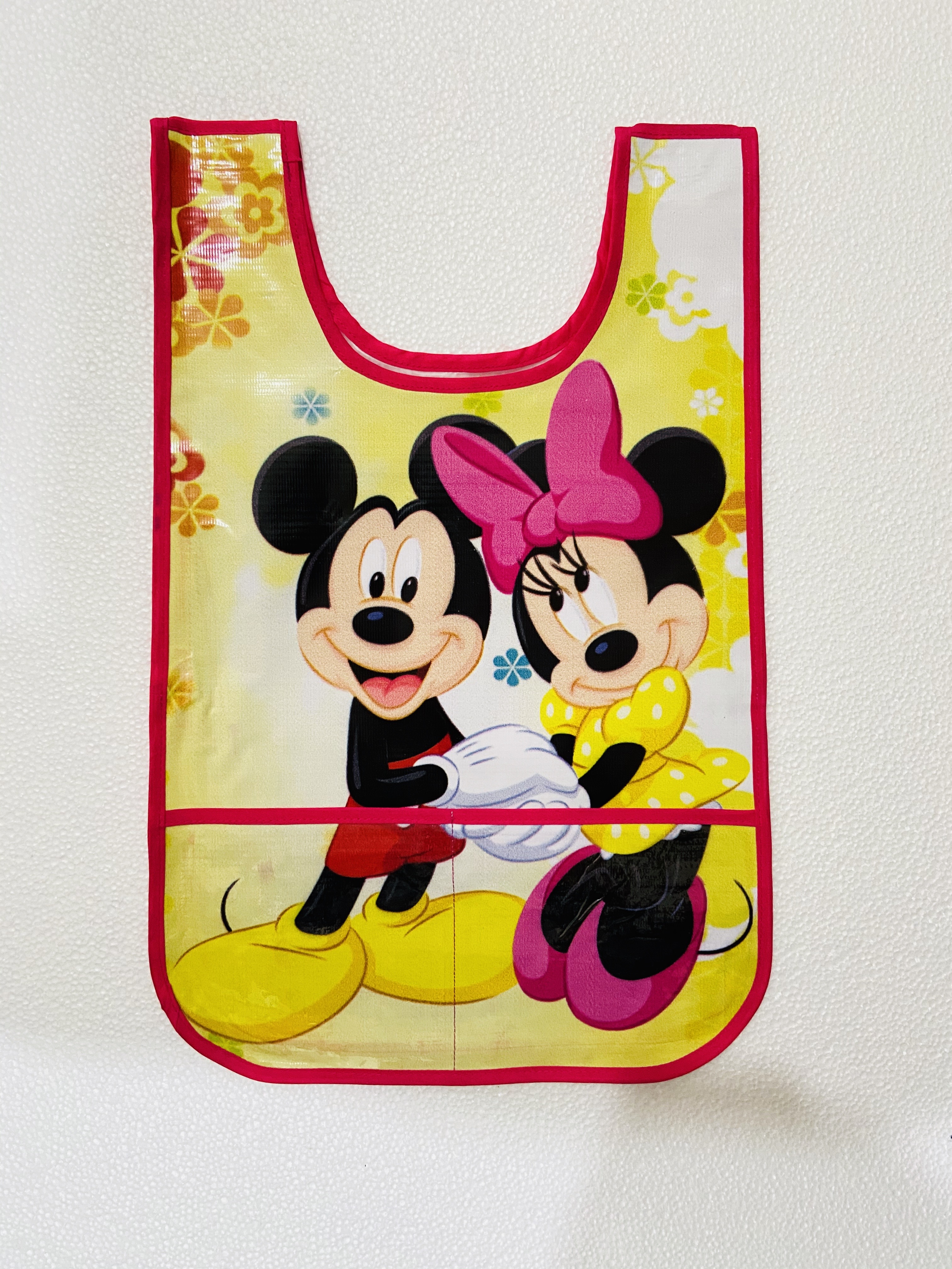 MANDIL INFANTIL PLAST.T/CAMIS.MINN/MICKE MINNIE/MICKEY MOUSE