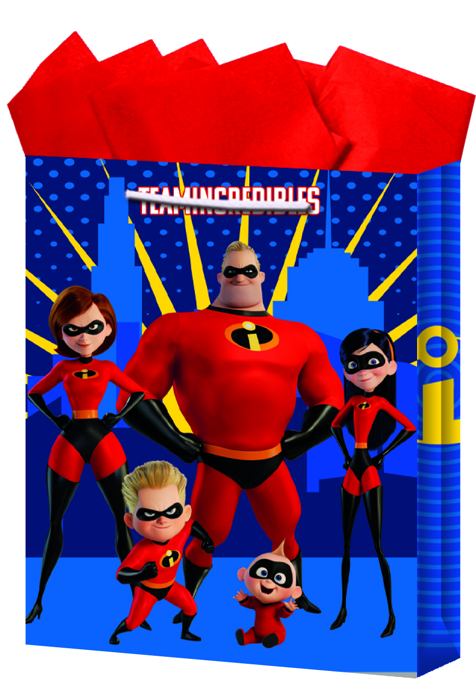 BOLSA REG.CHIC.LOS INCREIBLES      DIPAK 817018 8120011031