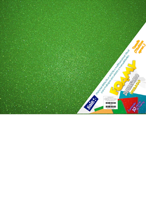 FOMI EXTENDIDO VERDE BAN.IRISAD.C/D SAIR SAIRA 45X60CM