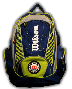 MOCHILA ESCOLAR WILSON   507664  IX-9878 COLORES SURTIDOS
