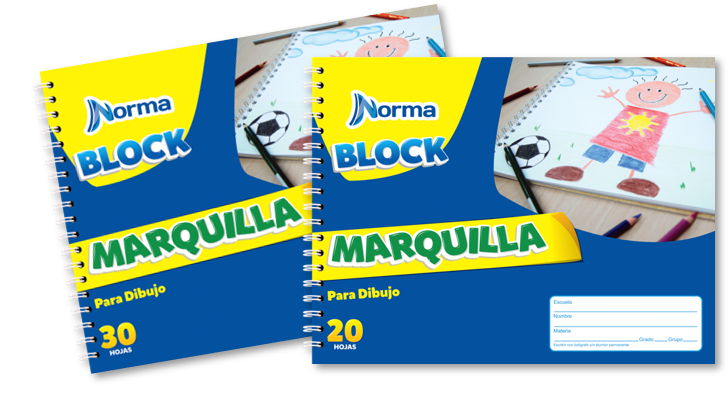 CUAD.C/ESP.DIB.MARQUILLA 30H       NORMA
