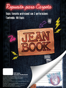 BLOCK CARTA RAYA      100H 3PERF.JEAN BO
