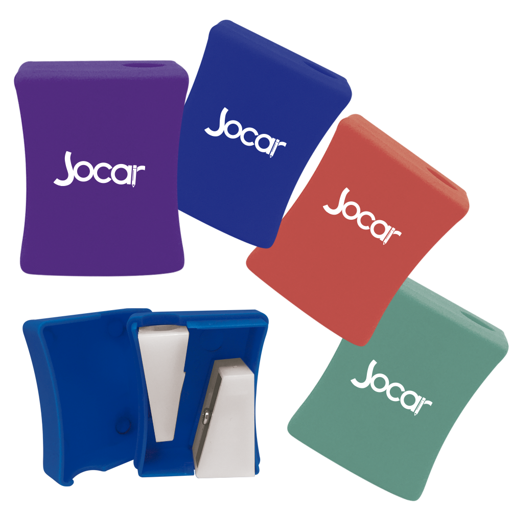 SACAPUNTA ESCOLAR PLAST.2 USOS C/D JOCAR 743344 JGST2 RECTANG