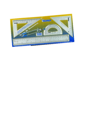 JUEGO DE GEOM.MED. ESTAND.ESC.5050 KOALA