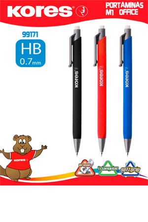 PORTAMINA 0.7MM SURT.GRAFITO M/1   KORES 991720 991126 COLORE
