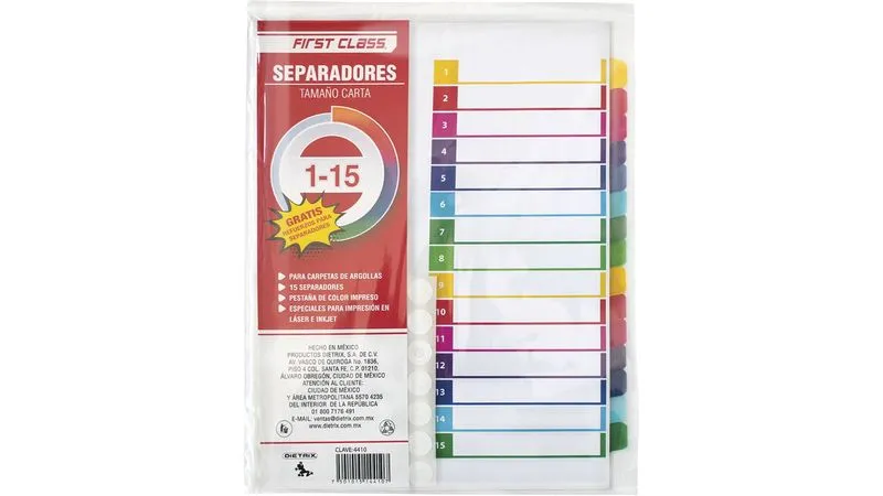 SEPARADOR CTA.KYMA       BCO 1-15