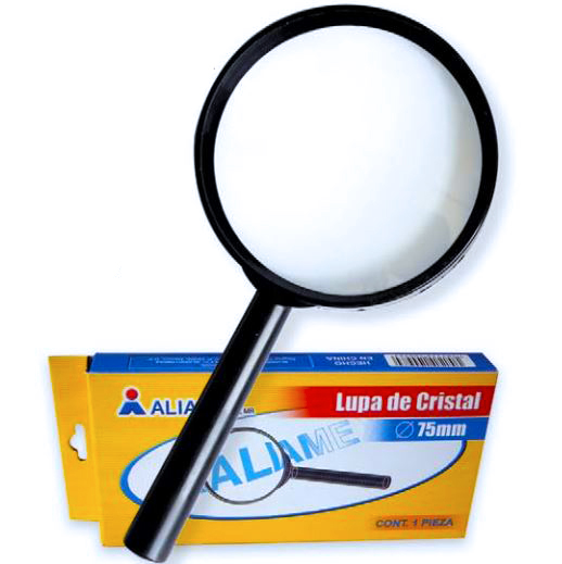 LUPA CON ARO PLASTICO 75MM 100984 ALIAME
