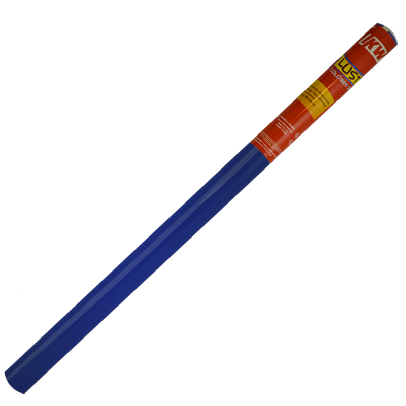 ROLLO DE PAPEL CONTAC 45CX1.5M AZUL R KW
