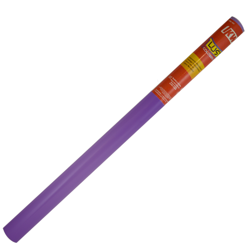 ROLLO DE PAPEL CONTAC 45CX1.5M LILA   KW