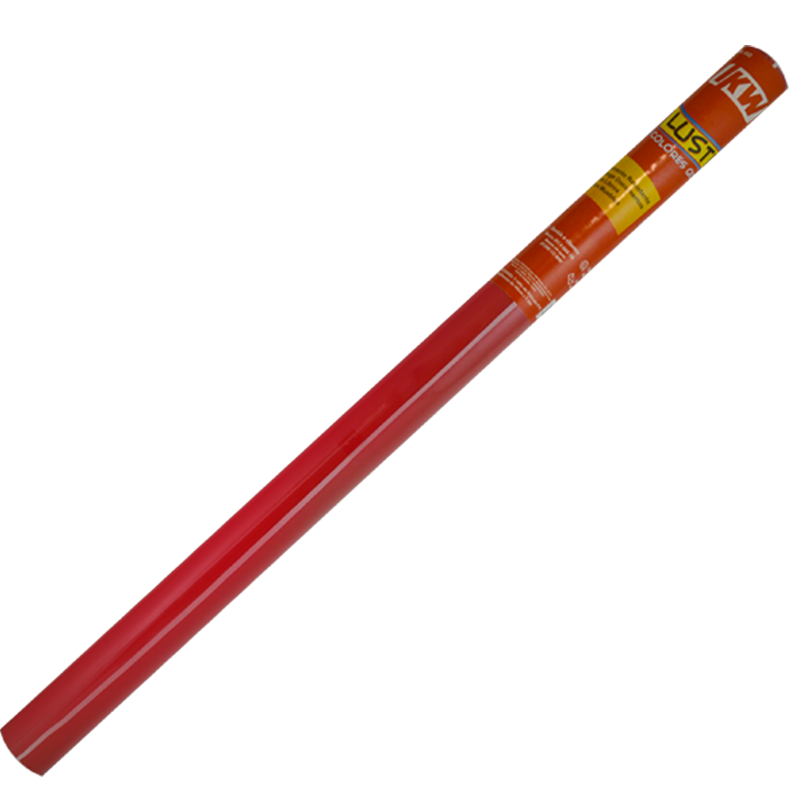 ROLLO DE PAPEL CONTAC 45CX1.5M ROJO   KW
