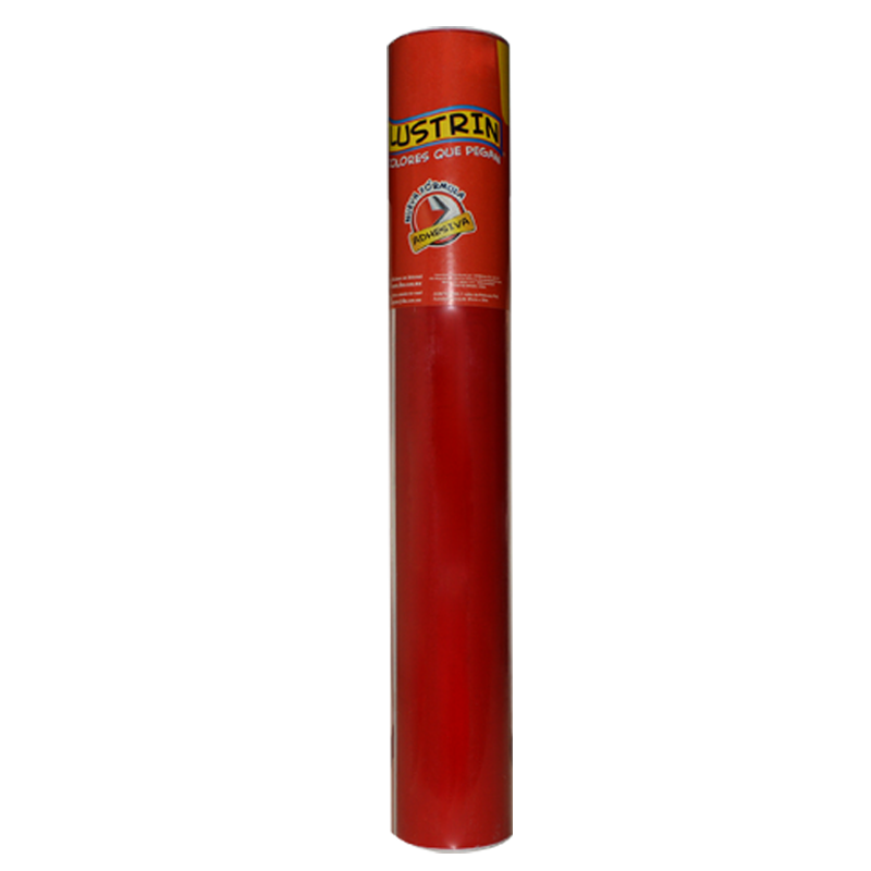 ROLLO DE PAPEL CONTAC 45CX20M ROJO    KW