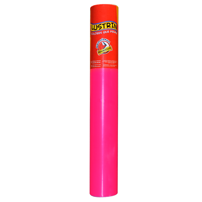 ROLLO DE PAPEL CONTAC 45CX20M ROSA    KW
