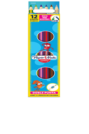 LAPIZ DE COLOR 06X12 LARGOS      FANTASY