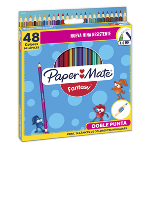 LAPIZ DE COLOR 24X48 LAR.TR FANTASY PAPE