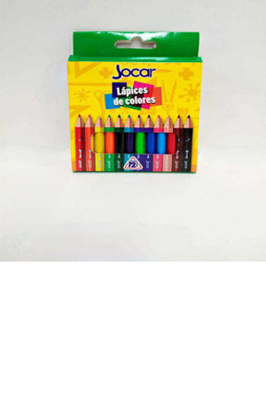 LAPIZ DE COLOR C/12 CORTOS         JOCAR 733220 7639005