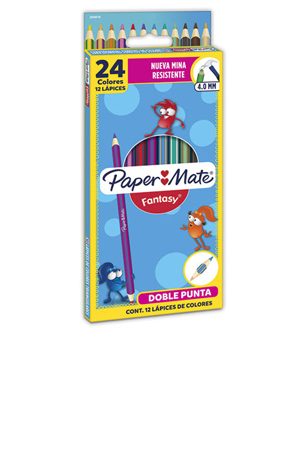 LAPIZ DE COLOR C/24+4 D/PUNTA    FANTASY