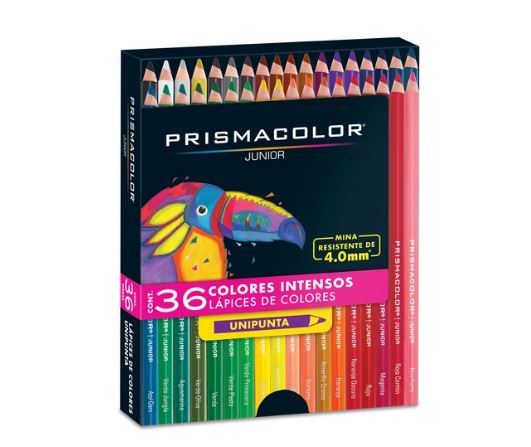 LAPIZ DE COLOR C/36 LARGOS PRISM.SCHOLAR