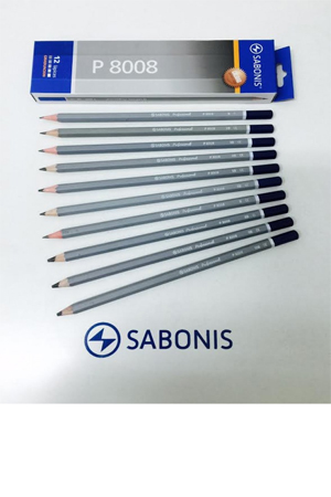 LAPIZ P/DIBUJO PROFESIONAL 7B    SABONIS 008712 P-8008-7B